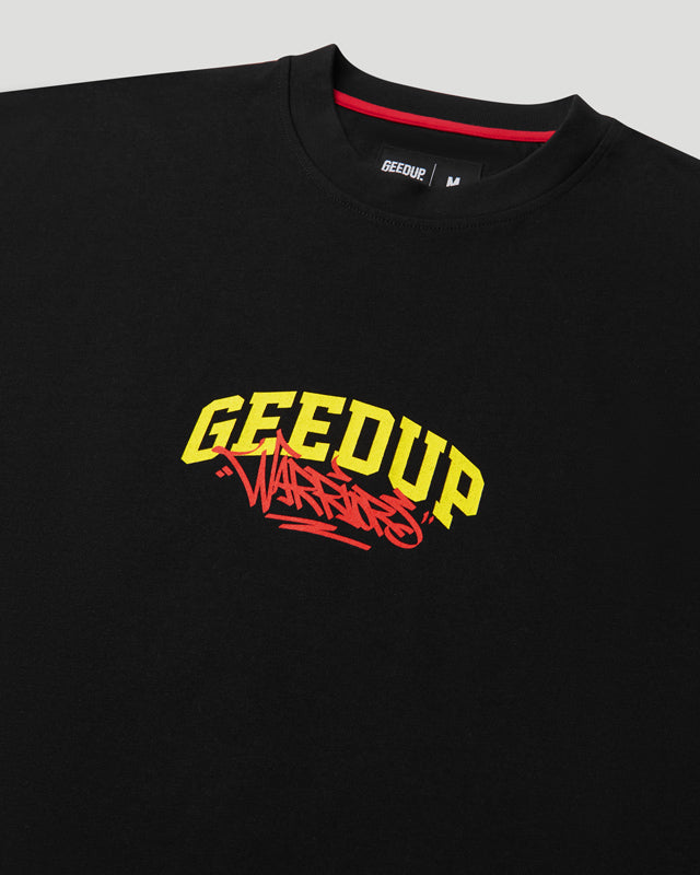 Geedup x WAW T-Shirt Black/Yellow/Red