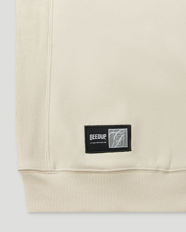 Core Logo Crewneck Cream/Navy