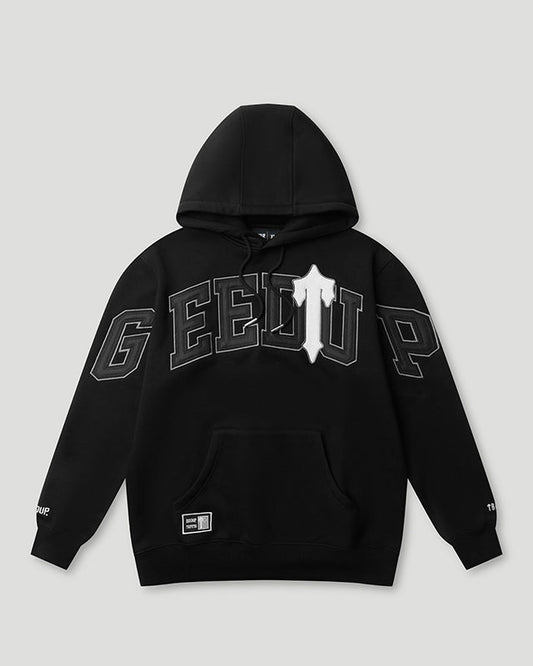 Team Logo x Irongate T Hoodie Black/White