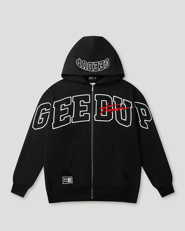 Team Logo x Trapstar Signature Jacket Black/White/Red