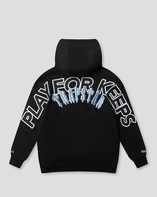 PFK x Irongate Hoodie Black/Cool Blue