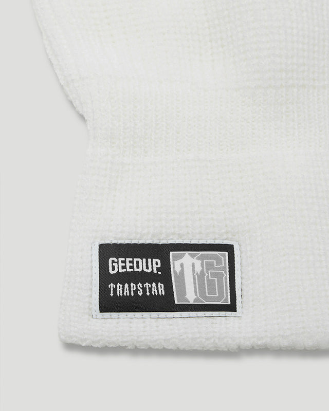 PFK x Trapstar T Ski Mask White